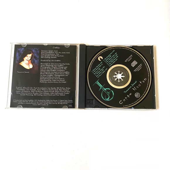 1999 Carpe Noctum Tamarra James Canada Pagan Witch Wiccan Neofolk Rare Music CD - Picture 3 of 9